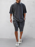 Casual Sport-Set im Loose Fit Einfarbig