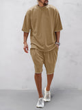 Casual Sport-Set im Loose Fit Einfarbig