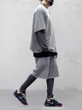 Casual Sport-Set im Loose Fit Einfarbig