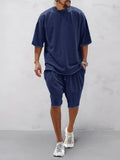 Casual Sport-Set im Loose Fit Einfarbig