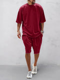 Casual Sport-Set im Loose Fit Einfarbig