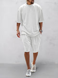 Casual Sport-Set im Loose Fit Einfarbig
