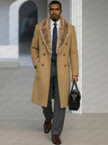 Stylischer zweireihiger Herren Tweedmantel