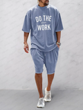 Casual Sport-Set im Loose Fit Einfarbig