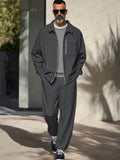 Athleisure Jacken-Set in normaler Passform