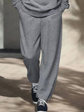 2-teiliges Athleisure-Set mit Stehkragen