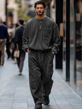 Vintage-inspiriertes 2-teiliges Denim-Cargo-Set