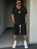 Athleisure Fusion Set aus T-Shirt und Shorts
