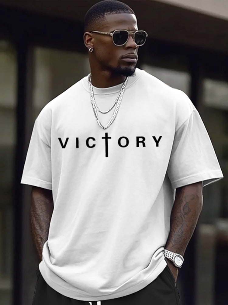 Casual Sport Set mit Buchstaben Print