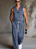 Bequemes Tanktop- und Hosen-Set für den Alltag