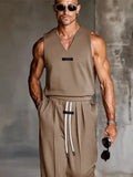 Bequemes Tanktop- und Hosen-Set für den Alltag