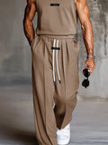 Bequemes Tanktop- und Hosen-Set für den Alltag