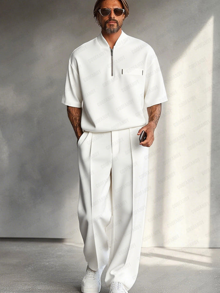 Elegantes schlichtes 2-teiliges Set