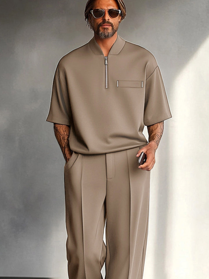 Elegantes schlichtes 2-teiliges Set