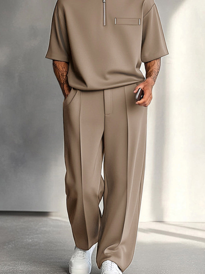 Elegantes schlichtes 2-teiliges Set