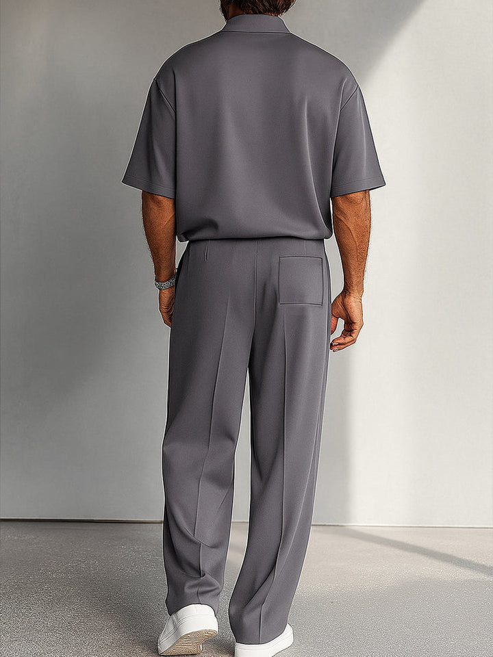 Elegantes schlichtes 2-teiliges Set