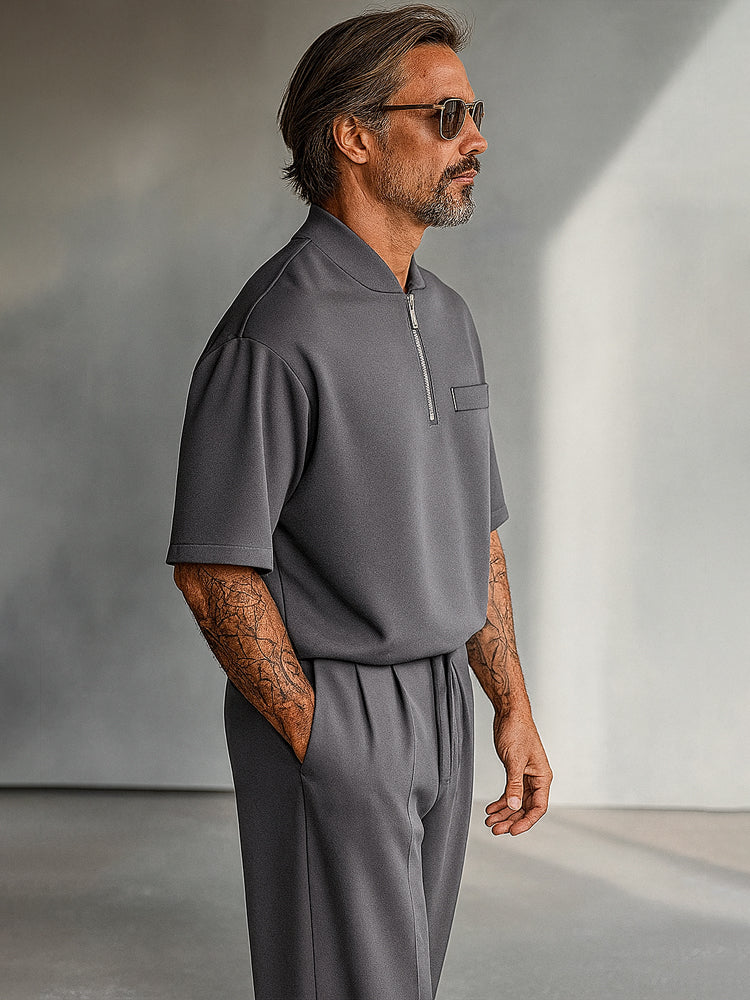 Elegantes schlichtes 2-teiliges Set