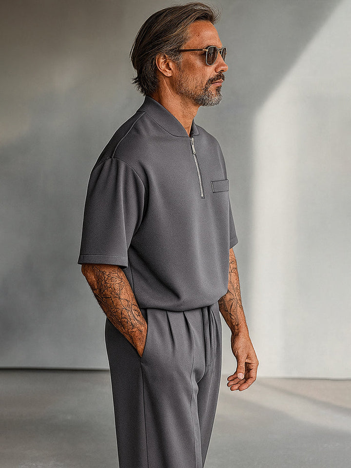 Elegantes schlichtes 2-teiliges Set