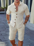Unkomplizierte strukturierte zweiteilige Outfits