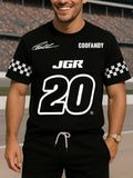 COOFANDY x JGR Athletic T-Shirt im Loose Fit