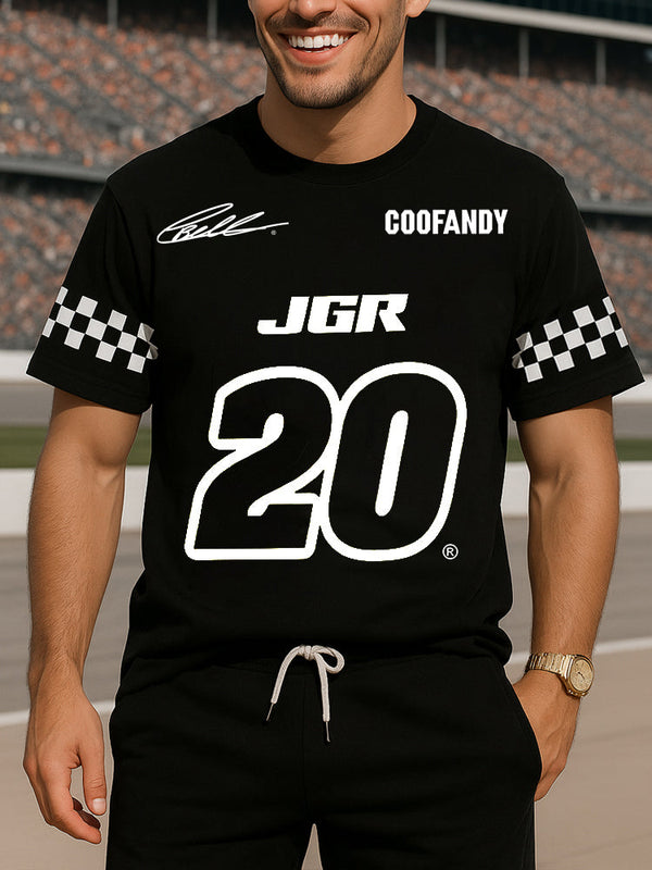 COOFANDY x JGR Athletic T-Shirt im Loose Fit