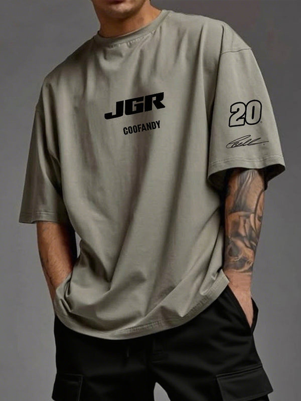 COOFANDY x JGR Lässiges T-Shirt im Loose Fit