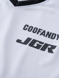 COOFANDY x JGR Herren T Shirt atmungsaktiv mit Mesh Einsätzen