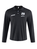 COOFANDY x JGR BELL Herren Poloshirt mit Signature Print