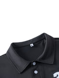 COOFANDY x JGR BELL Herren Poloshirt mit Signature Print