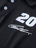 COOFANDY x JGR BELL Herren Poloshirt mit Signature Print