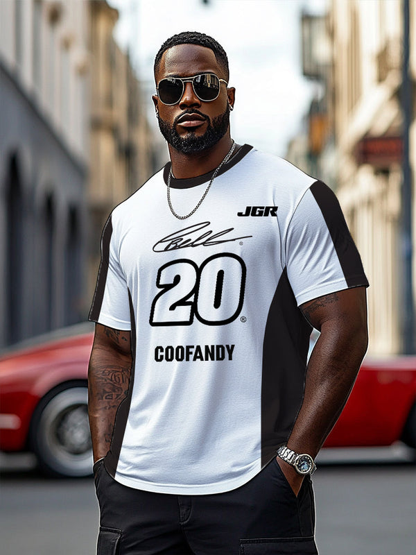COOFANDY × JGR Signature Print Sport-T-Shirt
