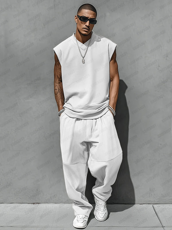 Relaxed Style Tanktop & Balloon Pants Set