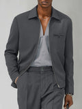 Modernes casuales Herren Set mit dünner Jacke und Hose