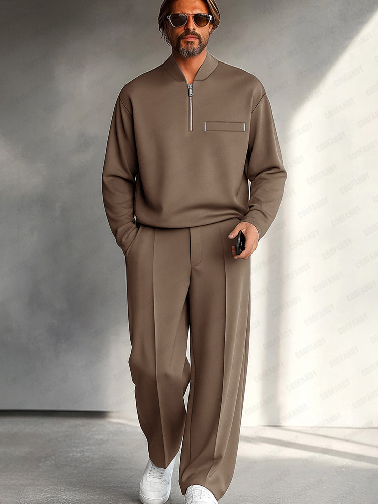 Unkompliziertes schlichtes Zweiteiler-Set