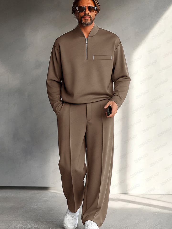 Unkompliziertes schlichtes Zweiteiler-Set