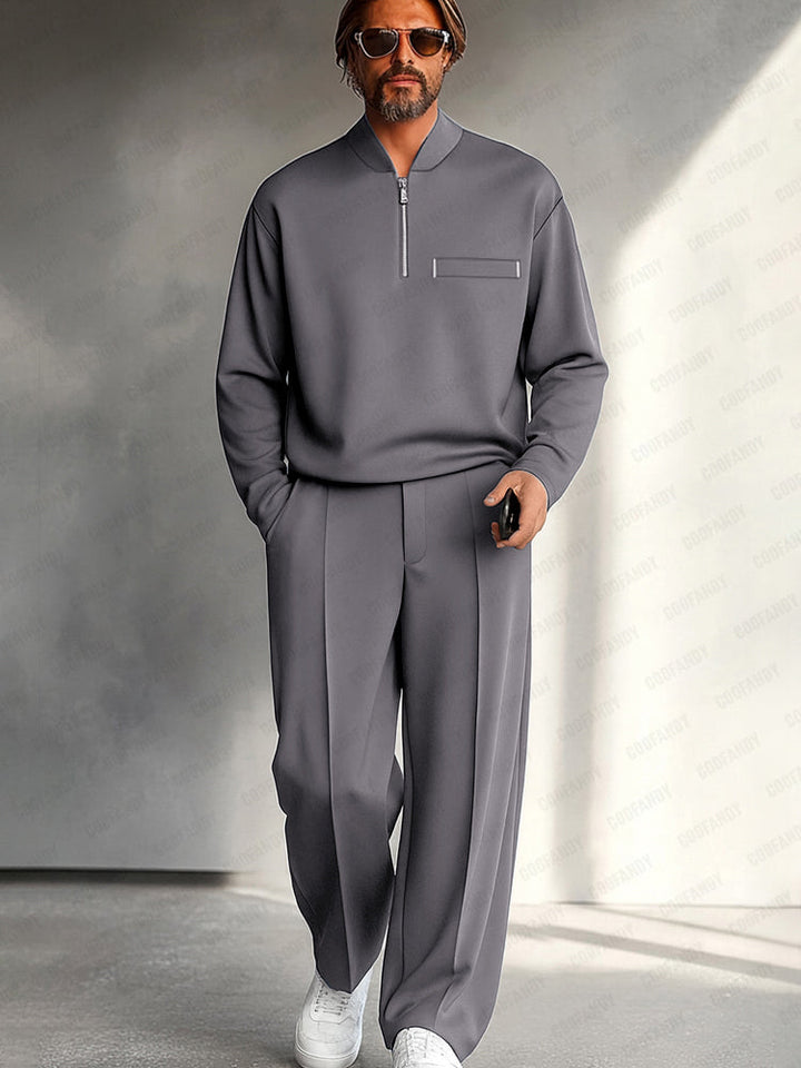 Unkompliziertes schlichtes Zweiteiler-Set