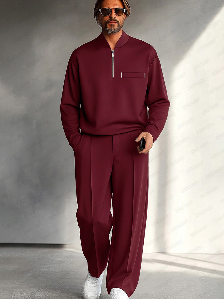 Unkompliziertes schlichtes Zweiteiler-Set