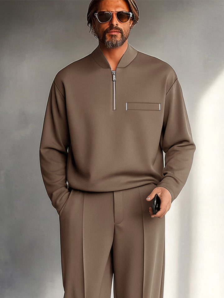 Unkompliziertes schlichtes Zweiteiler-Set