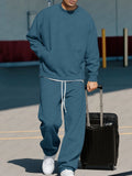 Vielseitiges Sweatshirt- und Hosen-Set in lockerer Passform