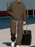 Vielseitiges Sweatshirt- und Hosen-Set in lockerer Passform
