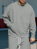 Vielseitiges Sweatshirt- und Hosen-Set in lockerer Passform