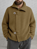 Trendige lockere Herren Strickjacke