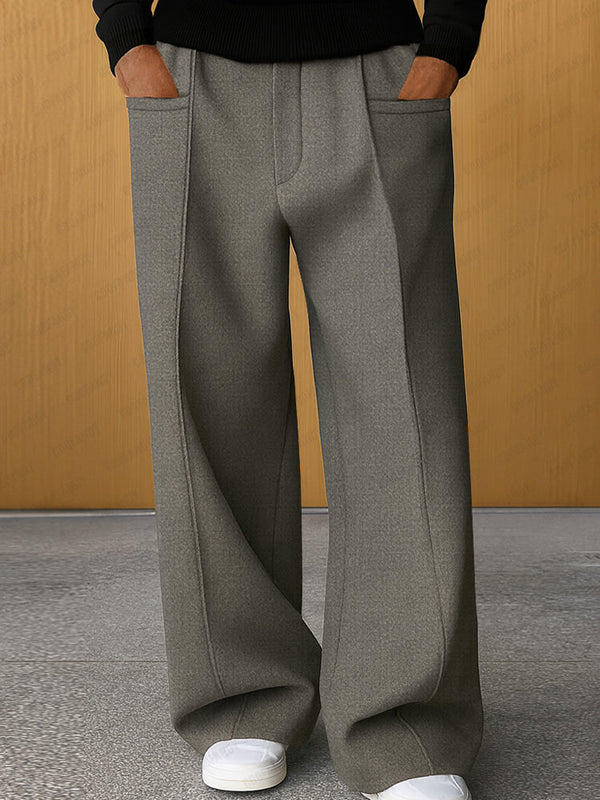 Zeitlose Silhouette Straight Leg Hose