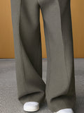 Zeitlose Silhouette Straight Leg Hose