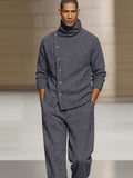 Smart Casual Set aus Rollkragenpullover und Hose