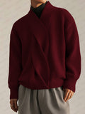 Stylischer Strickpullover mit Twist-Design