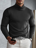 Vielseitiges Weiches Langarmshirt mit Wickelkragen