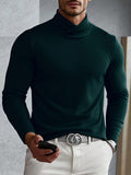 Vielseitiges Weiches Langarmshirt mit Wickelkragen