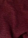 Asymmetrischer Zipper-Strickpullover