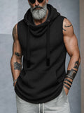Sportliches Strick Tanktop mit Kapuze